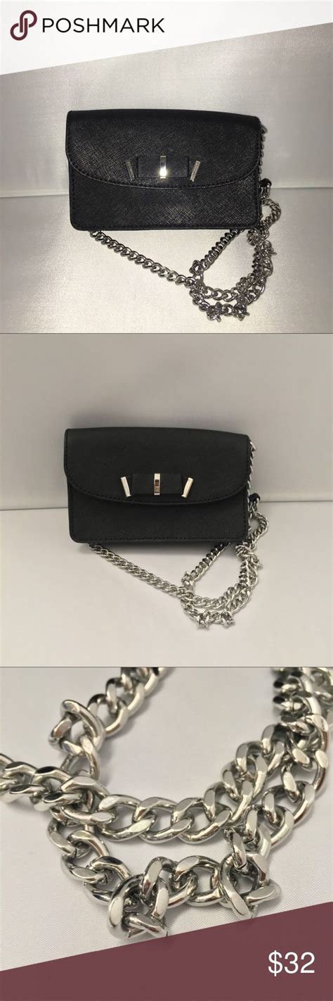 michael kors silver chain|michael kors extension crossbody chain.